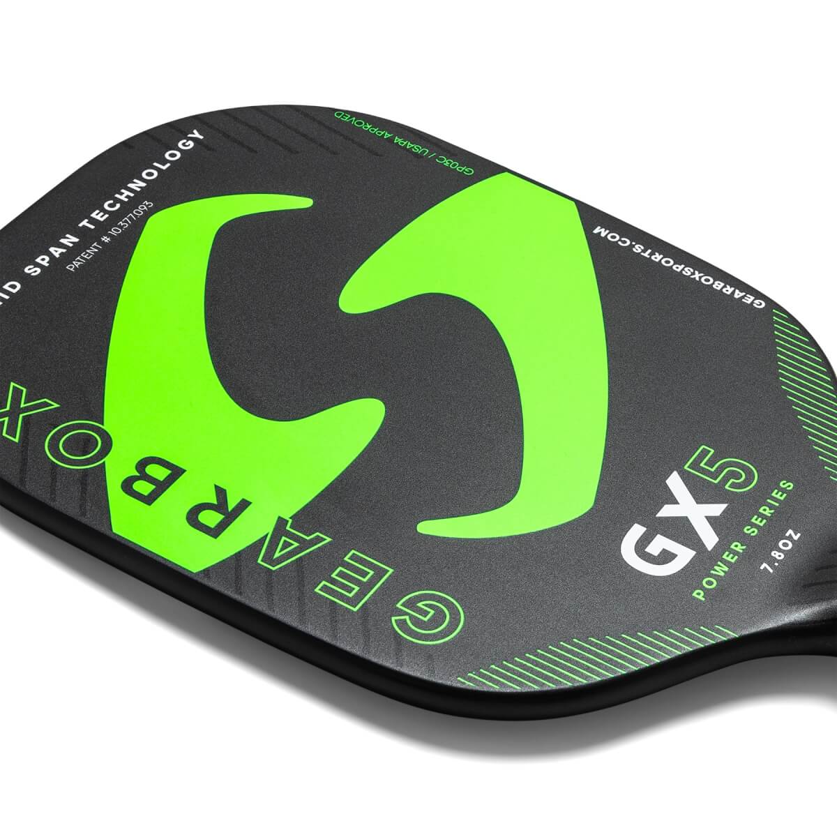 Gearbox GX5 Power Middleweight Carbon Fiber Pickleball Paddle