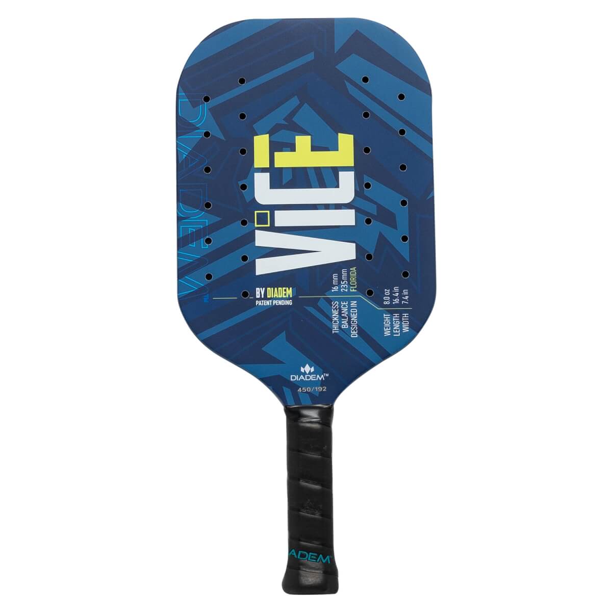 Diadem Vice Carbon Fiber Pickleball Paddle: Image #428455