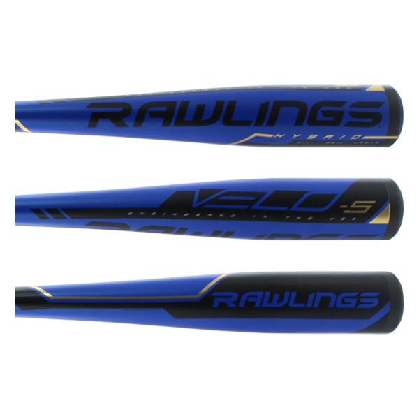 Batte De Baseball Jeune Rawlings VELO ACP 31 Pouces (-5) Bleue, état Correct