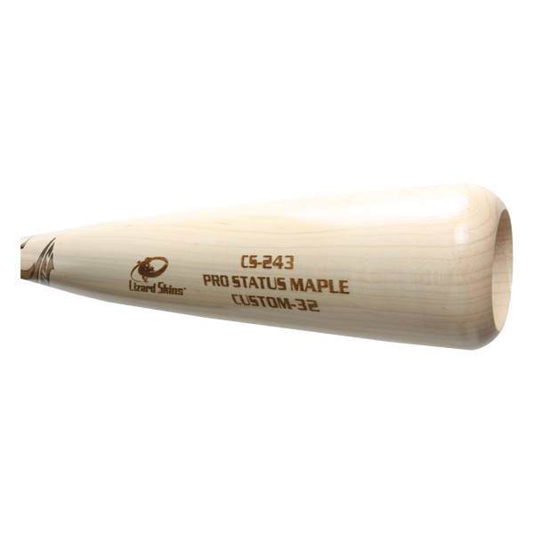 Carrera Pro Status Maple Wood Baseball Bat CSI243 With Lizard Skins