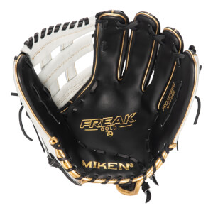 Miken Pro Series Freak Gold 13.5" Slow Pitch Softball Glove: PRO135-BWG: Image #421453