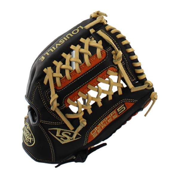 Louisville Slugger Omaha Series 5 Orange/Black Baseball Glove: FGS5OR6-1150: Image #308134
