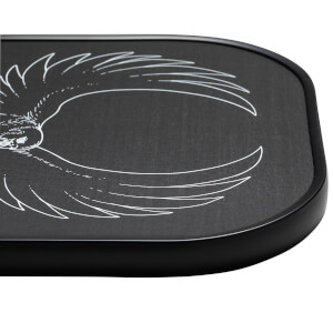 Wild Monkeys Falcon Raw Carbon Fiber Pickleball Paddle: Image #432120