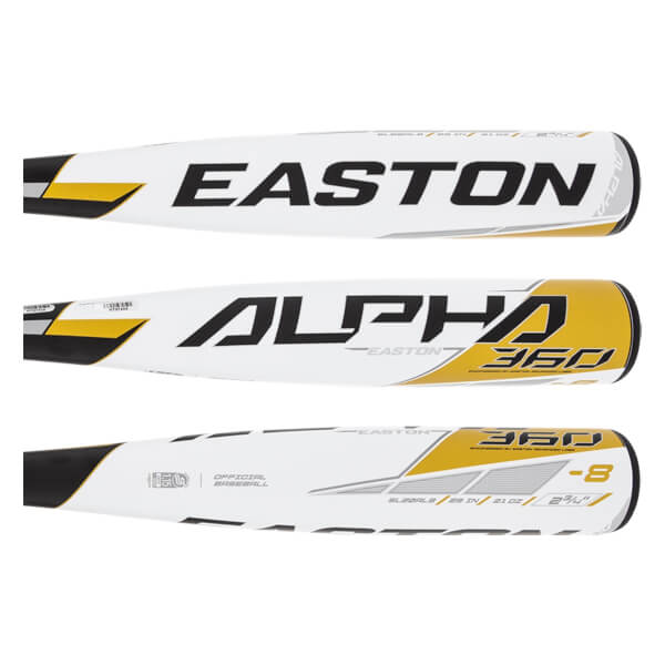 Easton Alpha 360 -8 USSSA Baseball Bat SL20AL8 | JustBats.com