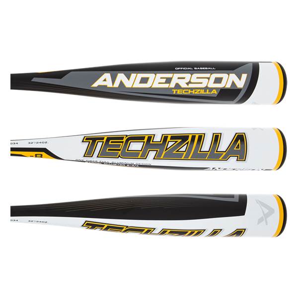 2021 Anderson Techzilla -8 USSSA Baseball Bat: YB21ZILLA8: Image #411281
