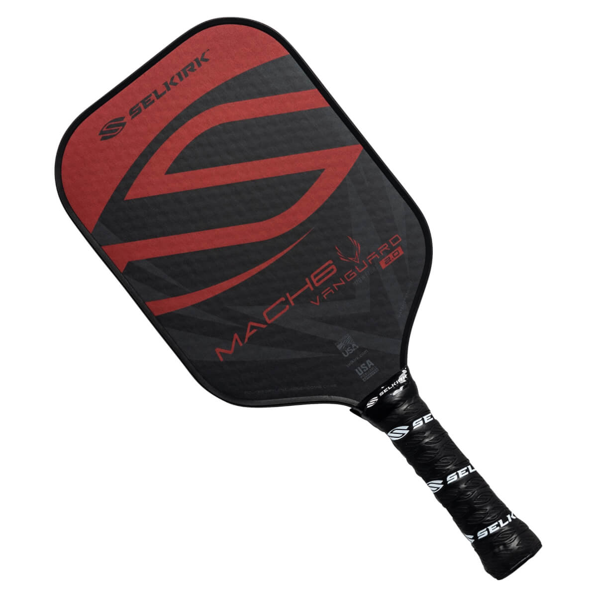 Selkirk VANGUARD 2.0 Mach6 Middleweight Carbon Fiber Pickleball Paddle: Image #418502