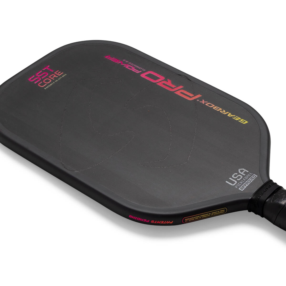 Gearbox Pro Power Elongated Limited Edition Carbon Fiber Pickleball Paddle: Image #443617