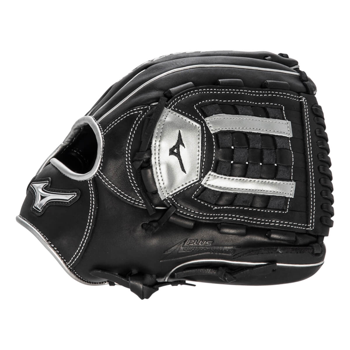 Mizuno MVP Prime SE 12'' Baseball Glove: GMVP1200PSE8 Black/Silver: Image #417948