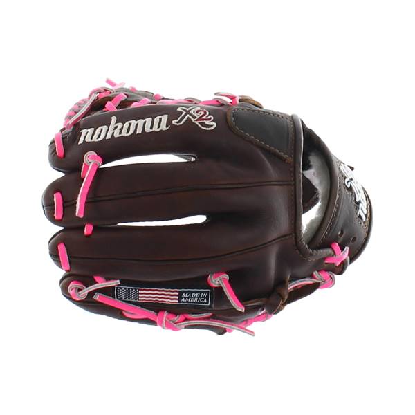 Nokona X2 Elite Neon Series: X2-200 Neon-Pink Youth: Image #305212