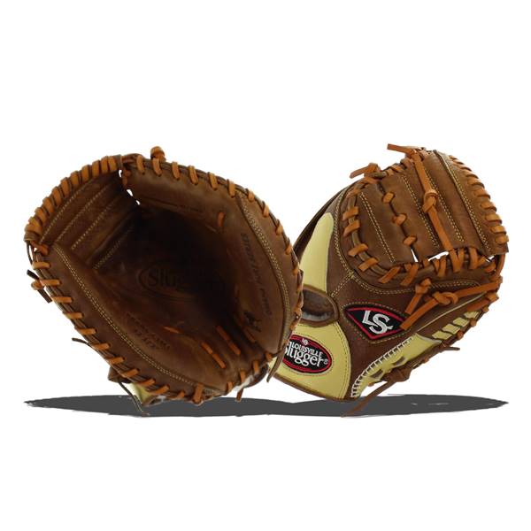 Louisville Slugger Omaha Pure Series Catchers Mitt: FGPRBN6-CTM1: Image #308632