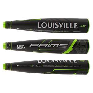 Louisville Slugger Prime -10 USA Baseball Bat WTLUBP9B1020