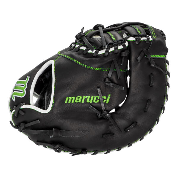 Marucci Krewe 12.5" Youth Baseball First Base Mitt: MFG3KR37S1-BK/NG: Image #446322