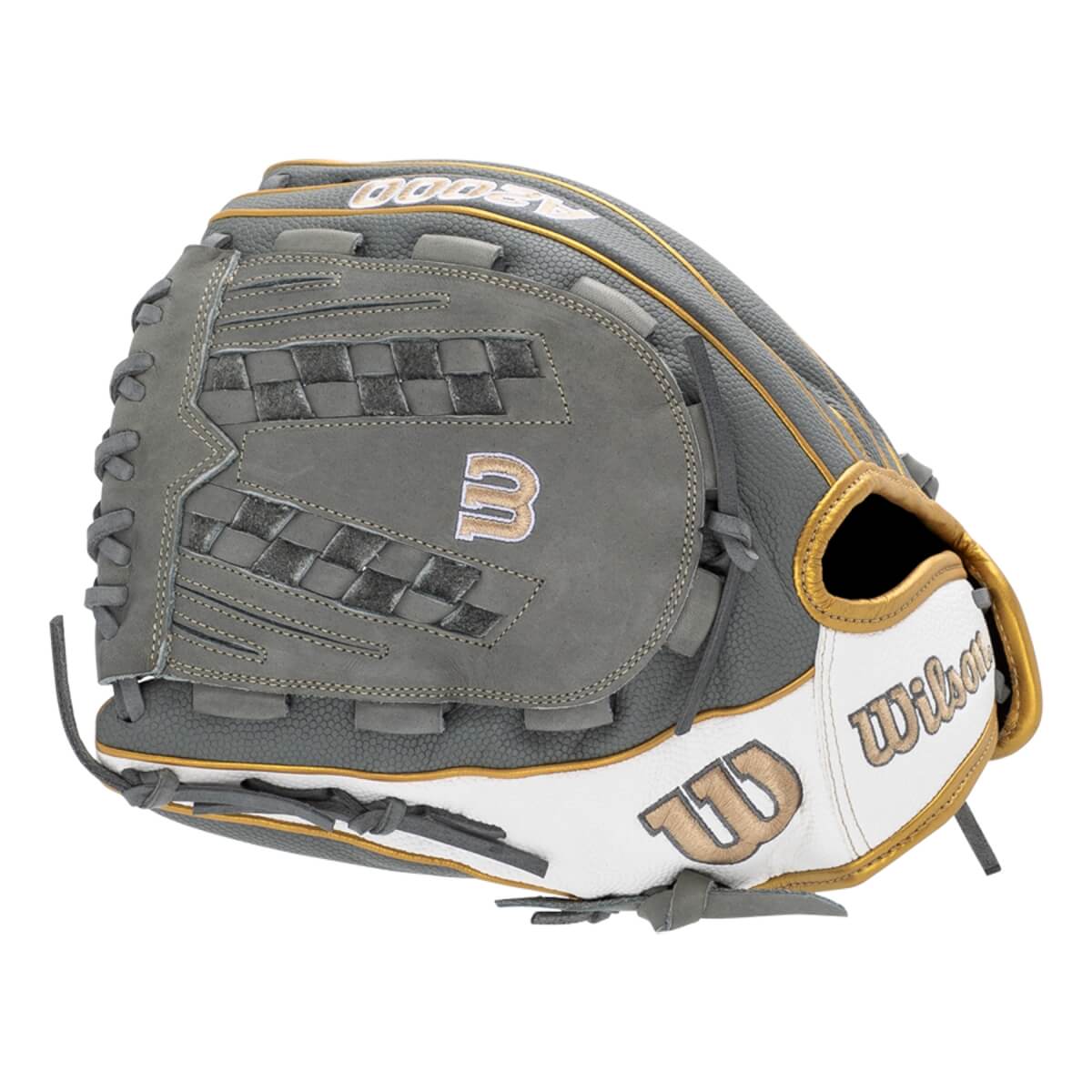 Wilson A2000 Classic SuperSkin V125 12.5" Fall Collection Fastpitch Softball Glove: WBW102677125: Image #447214