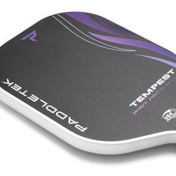 Paddletek Tempest Wave Pro-C 14.3mm Carbon Fiber Pickleball Paddle: Image #442927