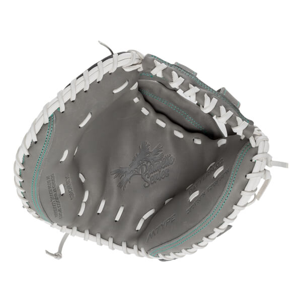 Marucci Palmetto 34" Fastpitch Softball Catcher's Mitt: MFG3PL240C2FP-GY: Image #445123
