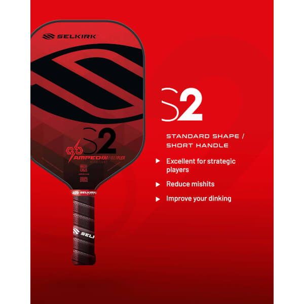 Selkirk AMPED S2 Middleweight Composite Pickleball Paddle: Image #429461
