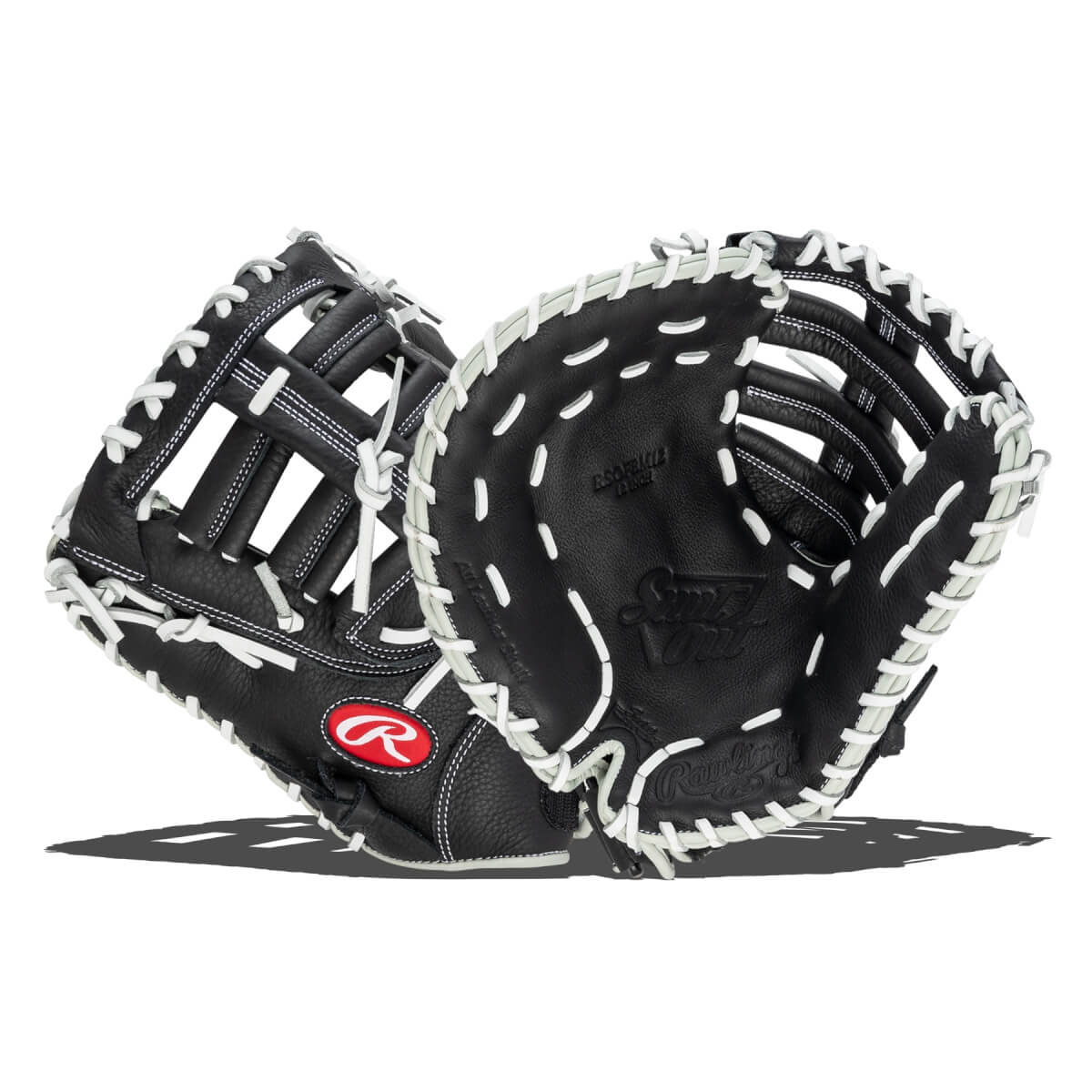Rawlings Shut Out 12" Youth Fastpitch Softball First Base Mitt: RSOFBM12: Image #435846