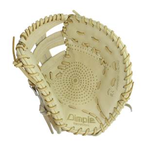 SSK White Line 13" Dimple First Base Baseball Glove: S19TV1901: Image #374318