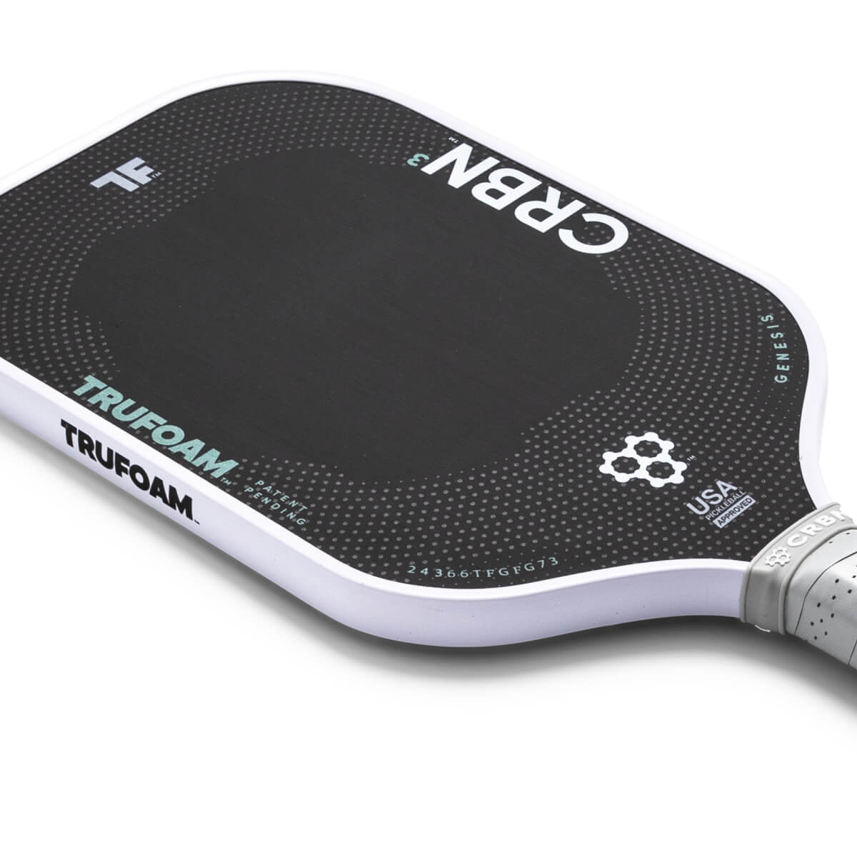 CRBN³ TruFoam Genesis Carbon Fiber Pickleball Paddle: Image #453435