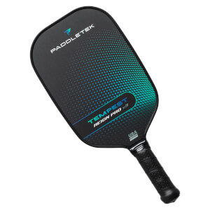 Paddletek Tempest Reign Pro V3 Middleweight Carbon Fiber Pickleball Paddle: Image #437597