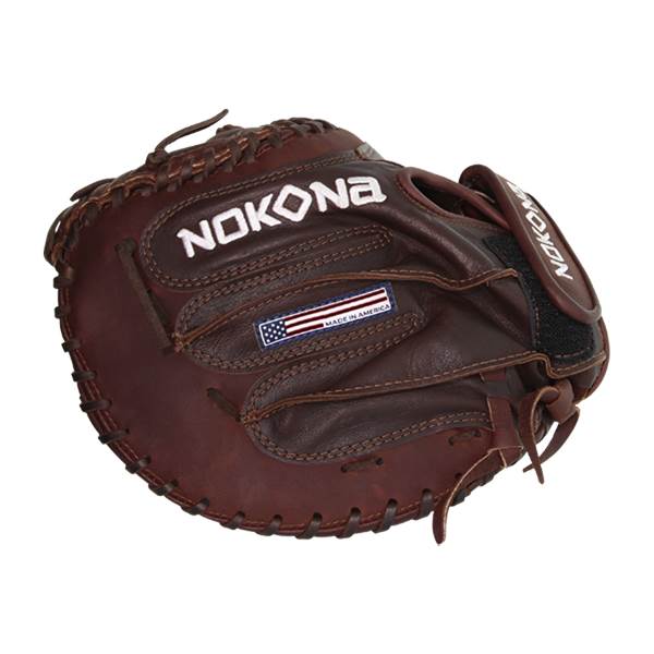 S-V2 32.5 Closed Web Fastpitch Catcher's Mitt - Nokona Ballgloves