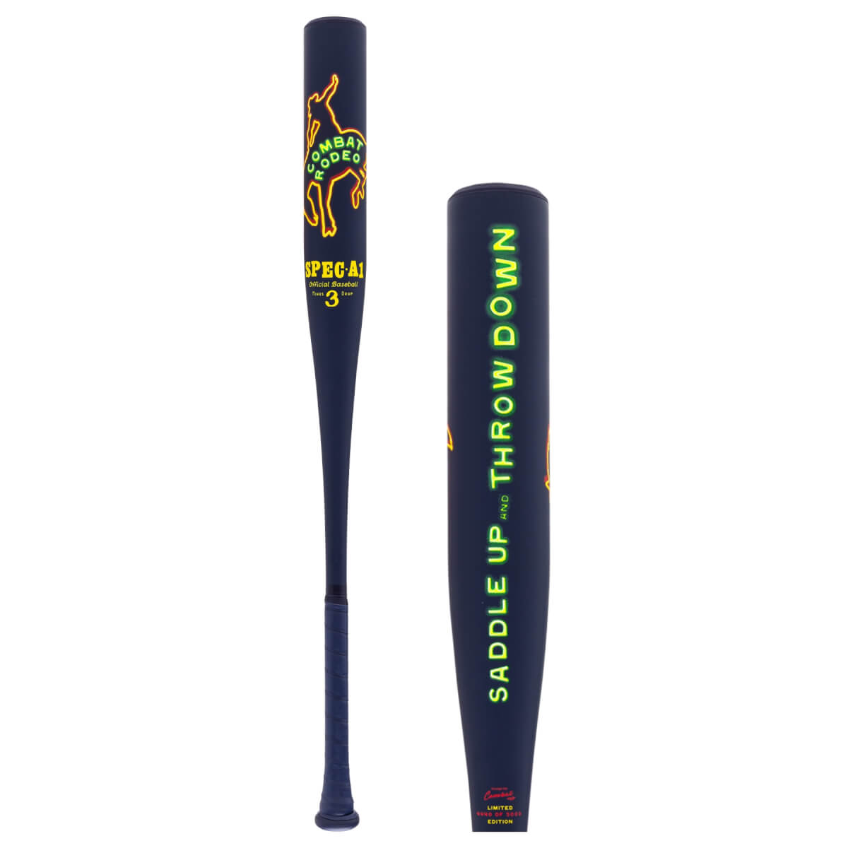 COMBAT MFG Spec A1 Saddle Up BBCOR Baseball Bat: CBB6BAR3