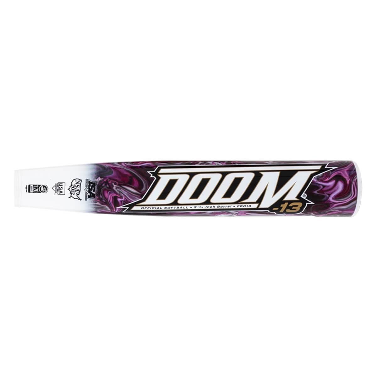 Batte De Softball Dudley DOOM Fast Pitch 34 Pouces / 25 Oz