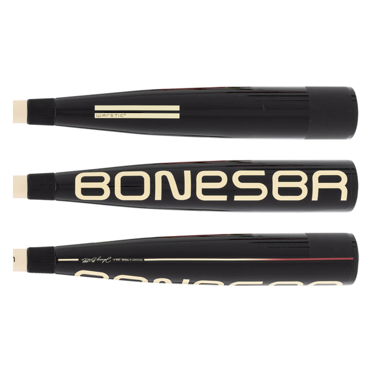Warstic Bonesaber Hybrid Black Cobra BBCOR Baseball Bat: MBBSRHB25BK3: Image #455060