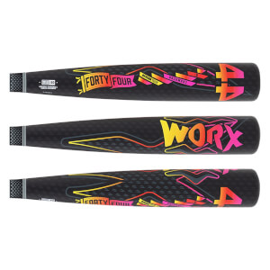 44 Pro THE WORX Hybrid BBCOR Baseball Bat: BB44P26TWX | JustBats.com