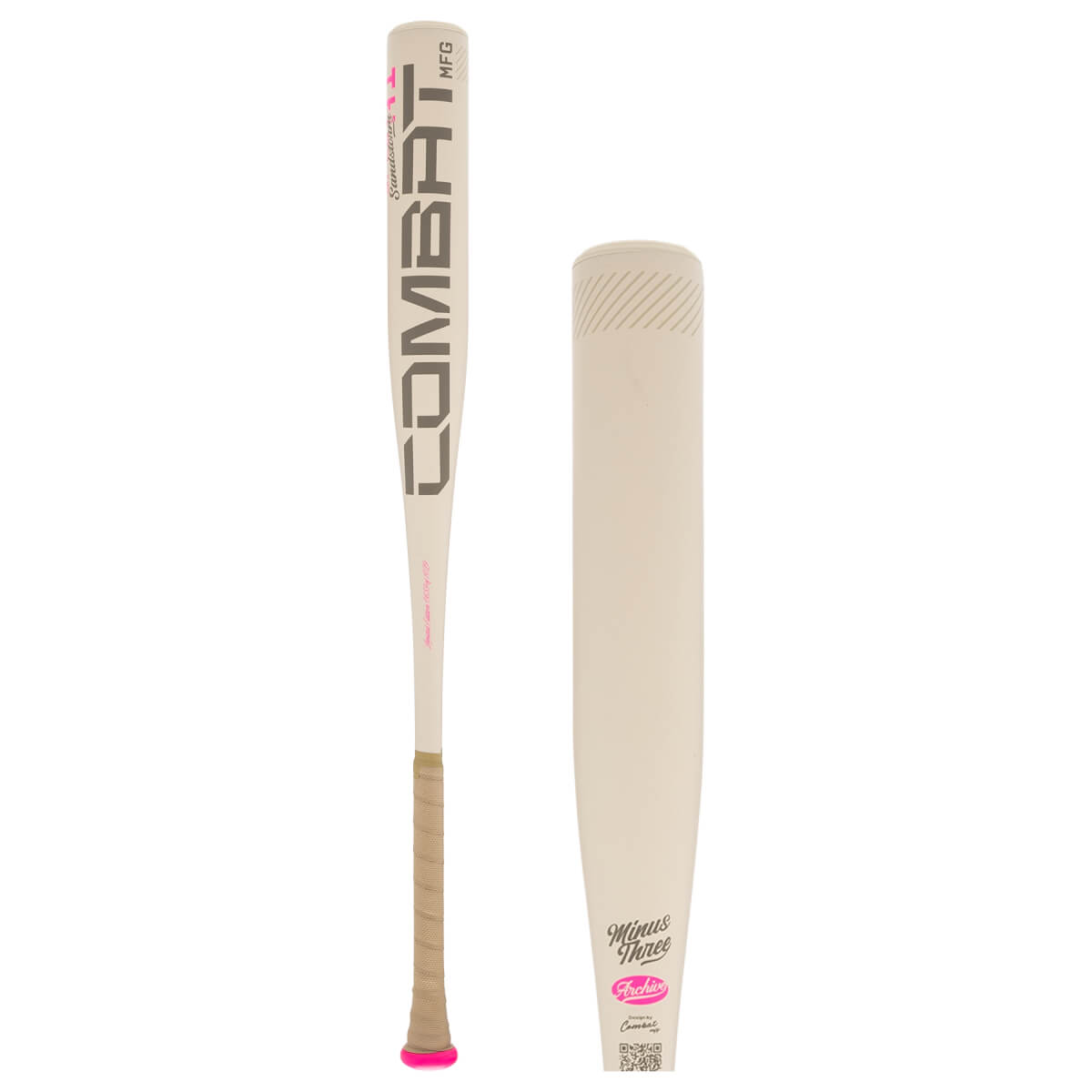 Batte De Baseball Combat MFG Spec A1 Sandstorm Anniversary BBCOR (-3) - Taille 33/30, Modèle 2025 - Neuf