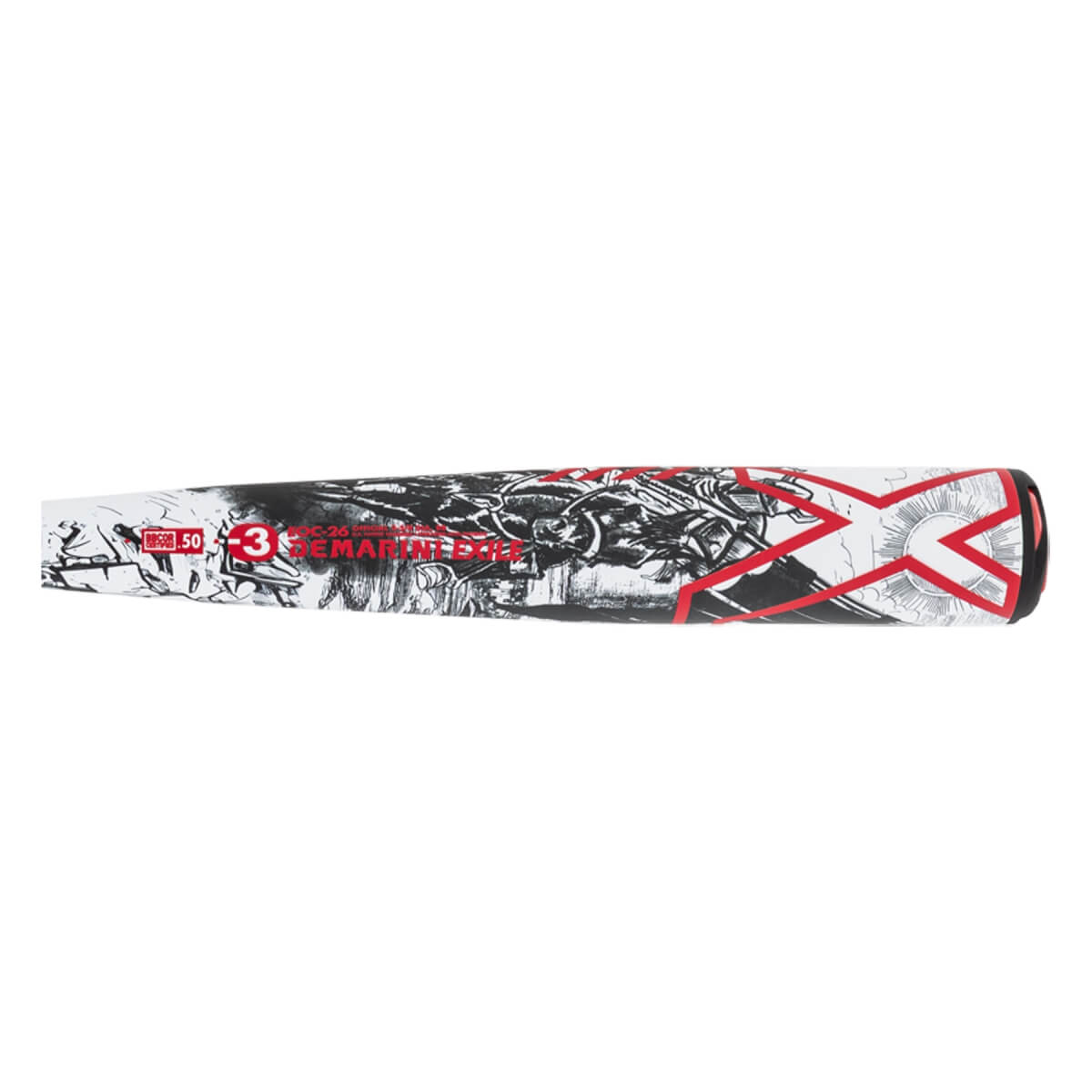 2026 DeMarini Exile BBCOR Baseball Bat: WBD2589010: Image #457216