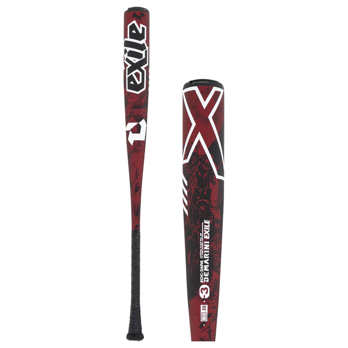 DeMarini Exile Limited Edition BBCOR Baseball Bat: WBD2678010