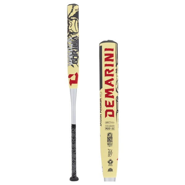 2026 DeMarini Jason Magnum Vanilla Gorilla V2 12.5" Endloaded USSSA Slow Pitch Softball Bat: WBD2619010: Image #460244