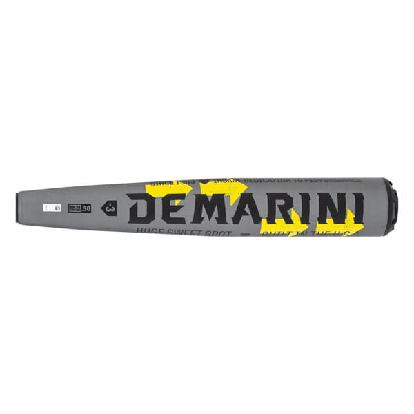 DeMarini The Goods Gunmetal BBCOR Baseball Bat: WBD2650010
