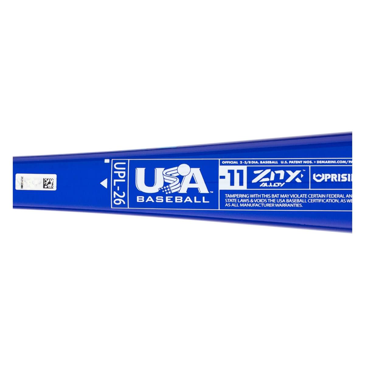DeMarini 2022 Uprising (-11) USA Bate de béisbol | -11 | 26 Pulgadas / 15 onzas