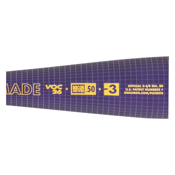 2026 DeMarini Voodoo One BBCOR Baseball Bat: WBD2587010: Image #457209