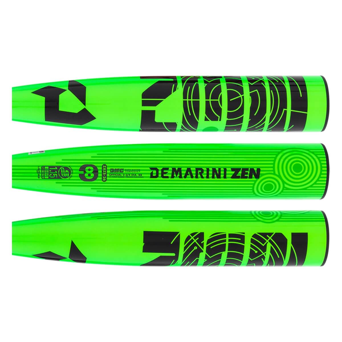 2026 DeMarini Zen -8 USSSA Baseball Bat: WBD2592010: Image #460462