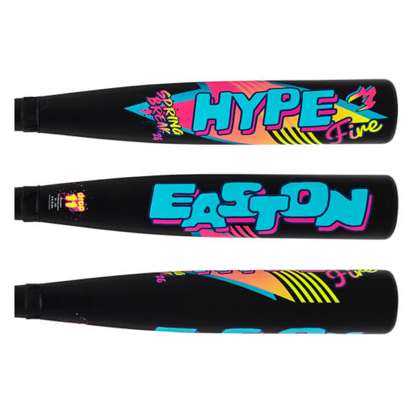 Easton Hype Fire Spring Break -11 USA Baseball Bat: EUS6SBB11
