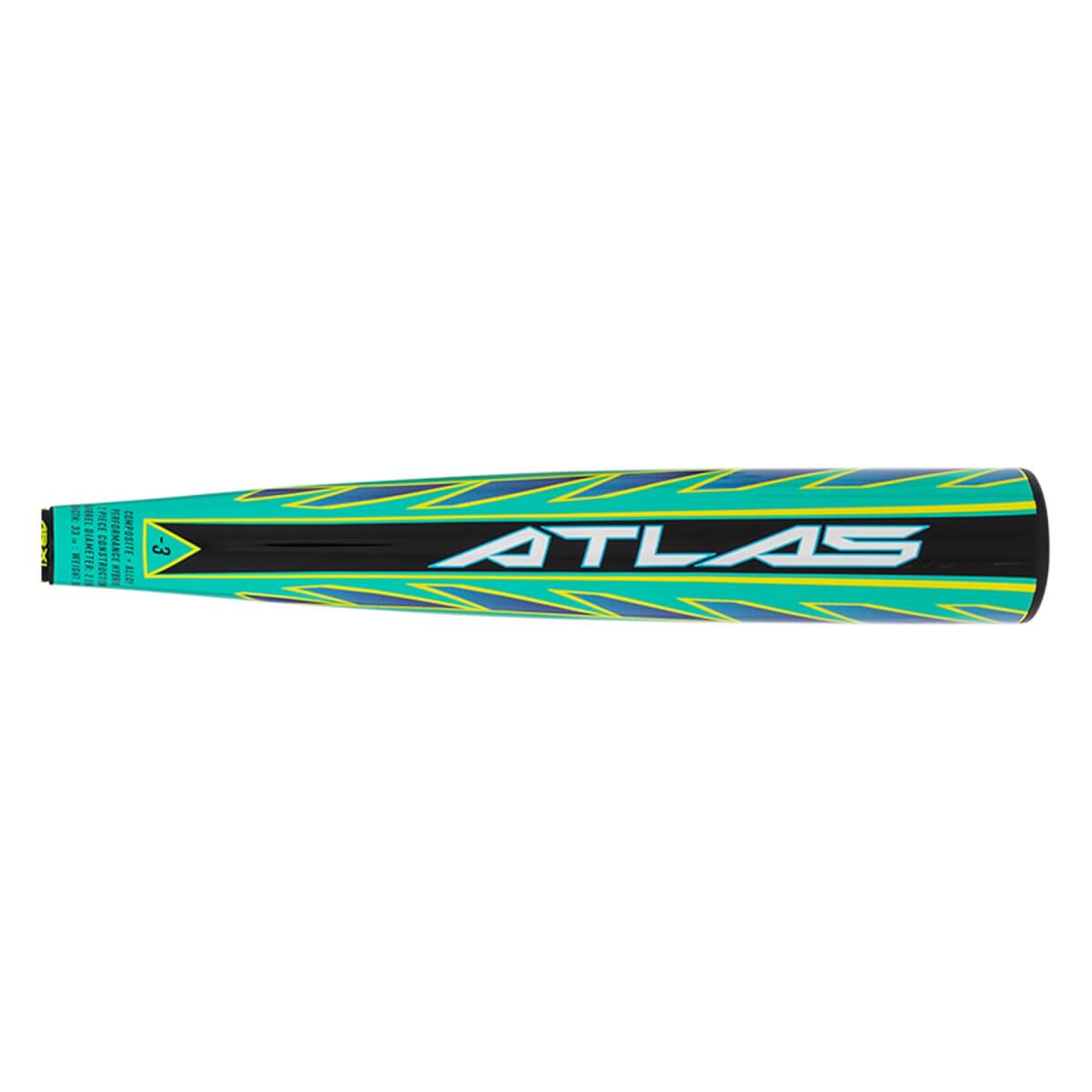 2026 Louisville Slugger Atlas Hybrid Green BBCOR Baseball Bat: WBL4231010: Image #468696