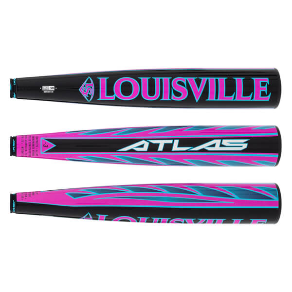 2026 Louisville Slugger Atlas Hybrid Pink BBCOR Baseball Bat: WBL4114010: Image #466872