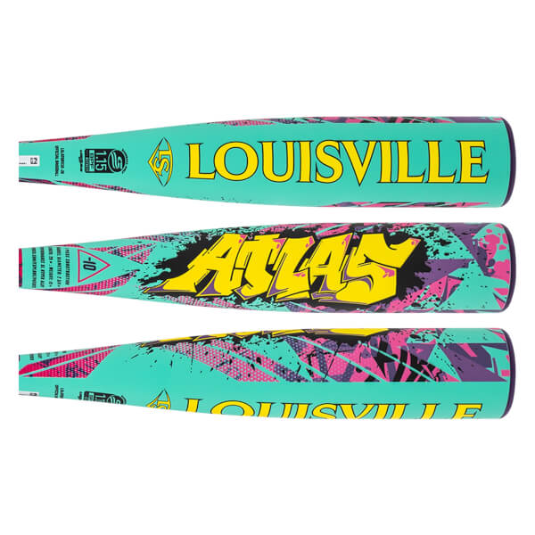 マッドマガジン ジャスタスリーグ セット Louisville Slugger Atlas Wildstyle -10 USSSA Baseball Bat