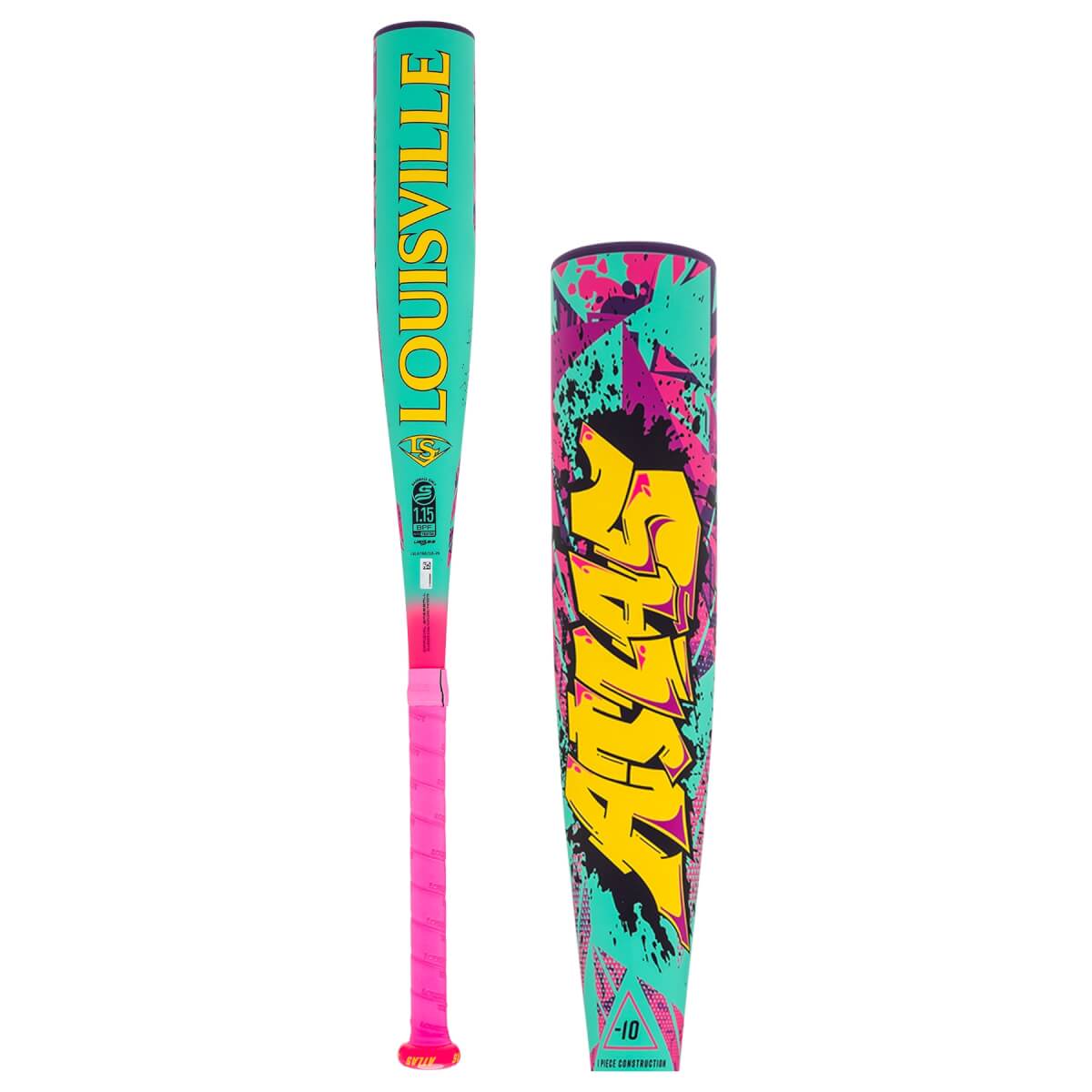 Louisville Slugger Atlas Wildstyle -10 USSSA Junior Big Barrel