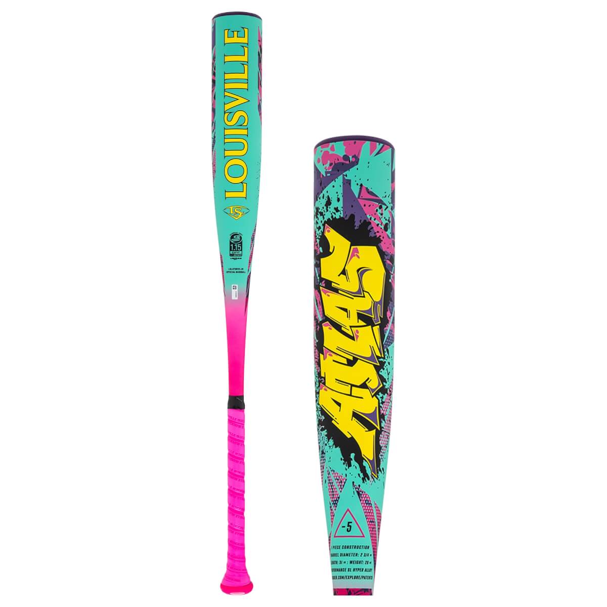 Louisville Slugger Atlas Wildstyle -5 USSSA Baseball Bat