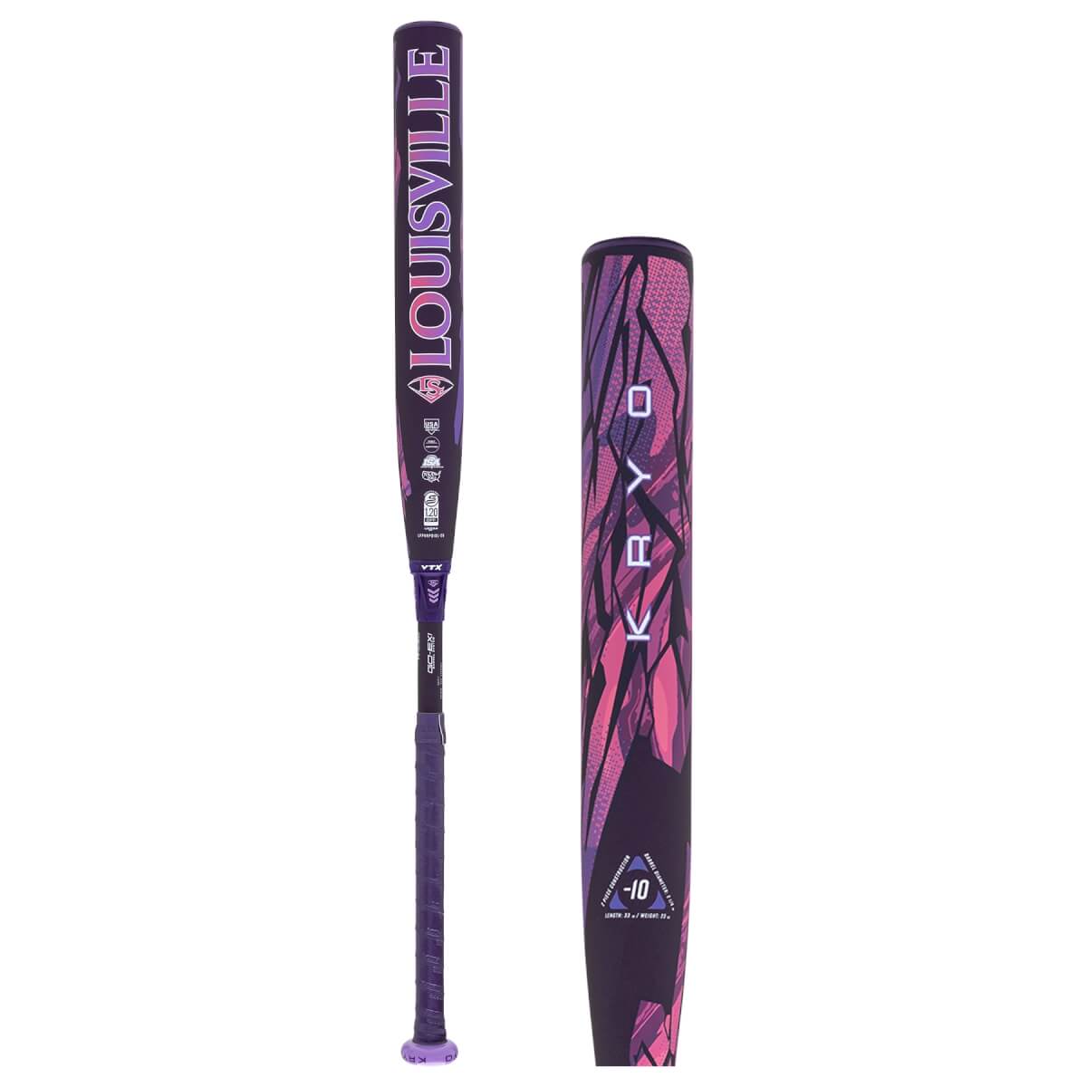 Louisville Slugger Kryo Thundernight -10 Fastpitch Softball Bat