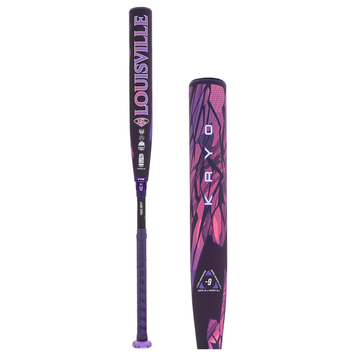 Louisville Slugger Kryo Thundernight -9 Fastpitch Softball Bat