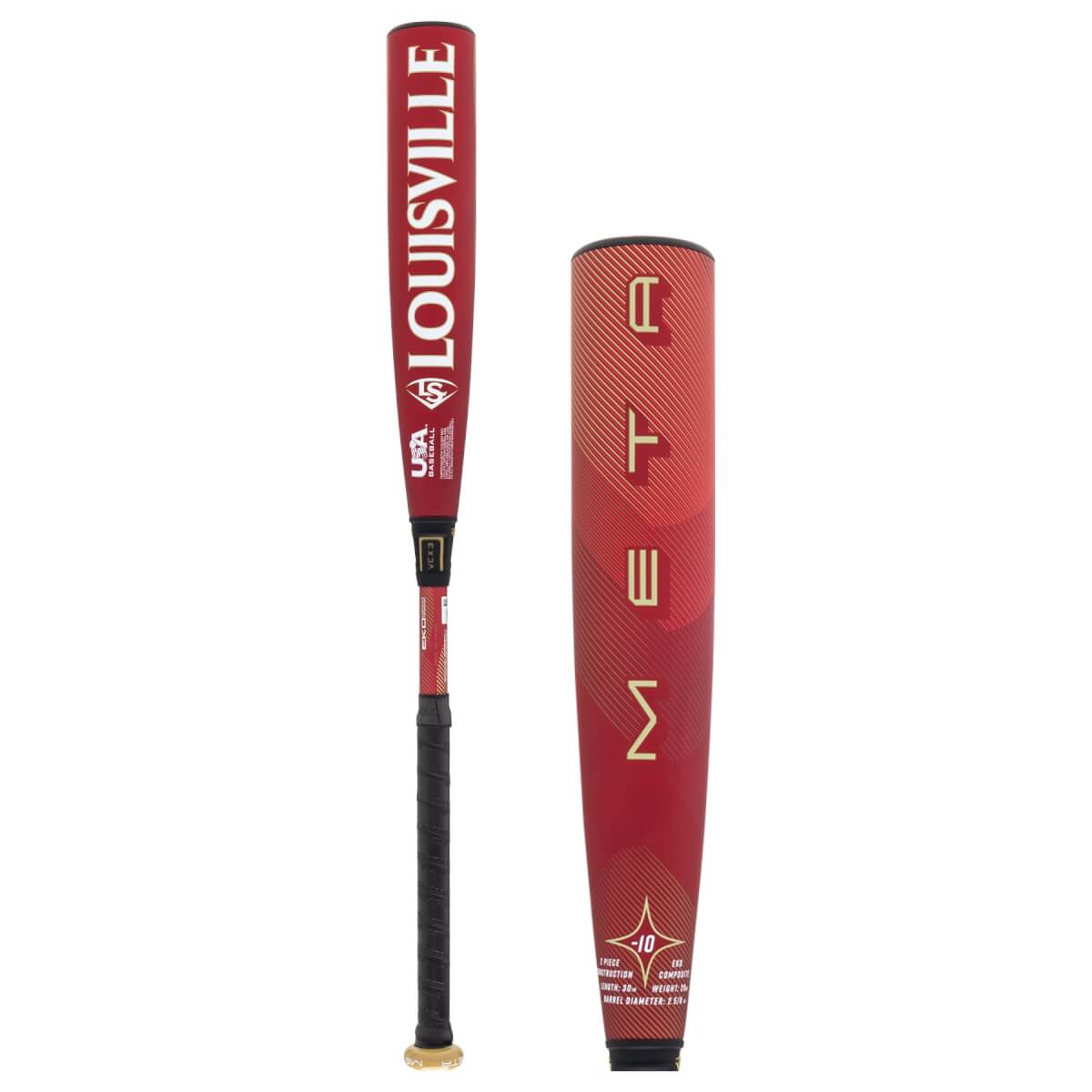 Louisville Slugger Meta -10 USA Baseball Bat: WBL4125010