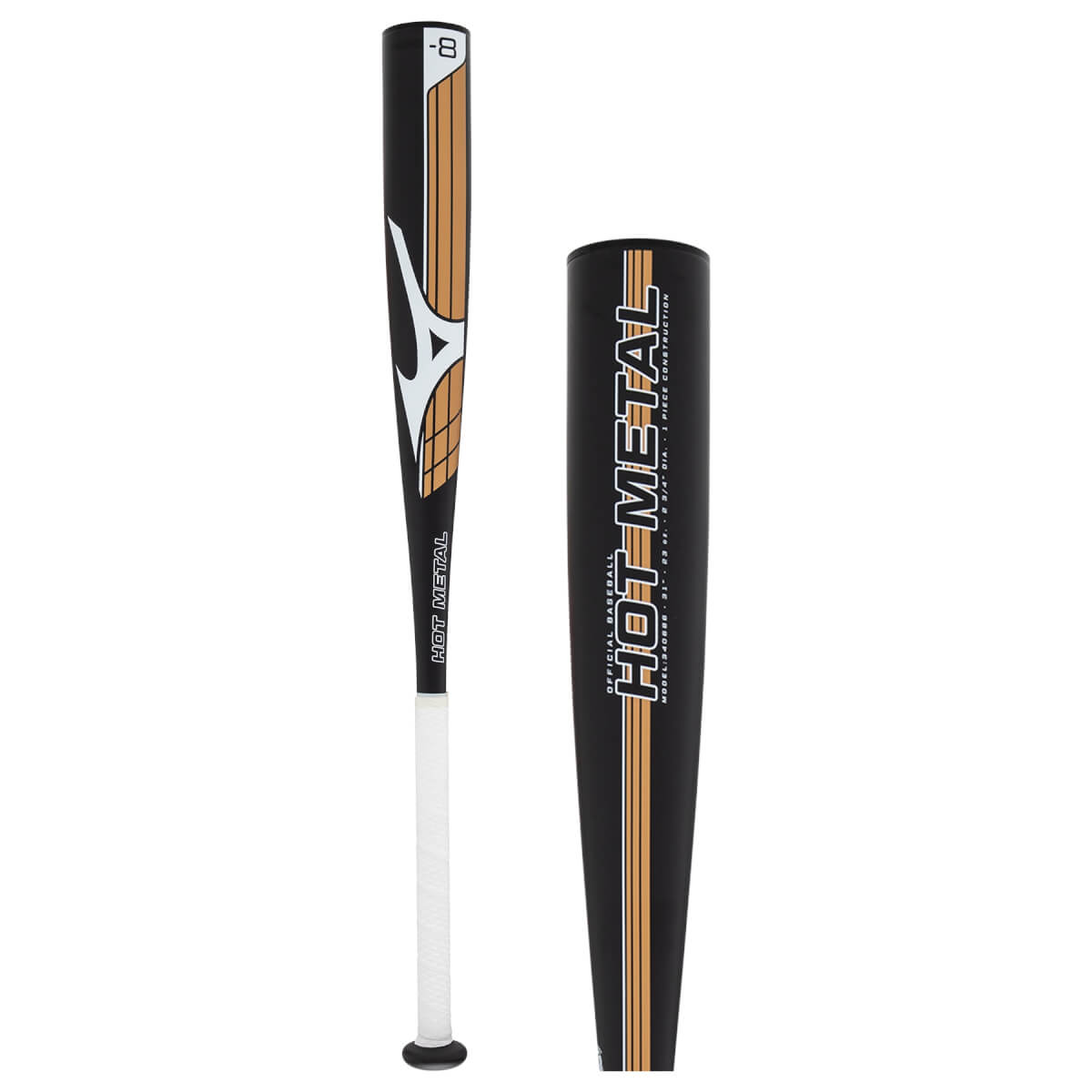 Mizuno Hot Metal -8 USSSA Baseball Bat: B26-HOTMETAL8 | JustBats.com