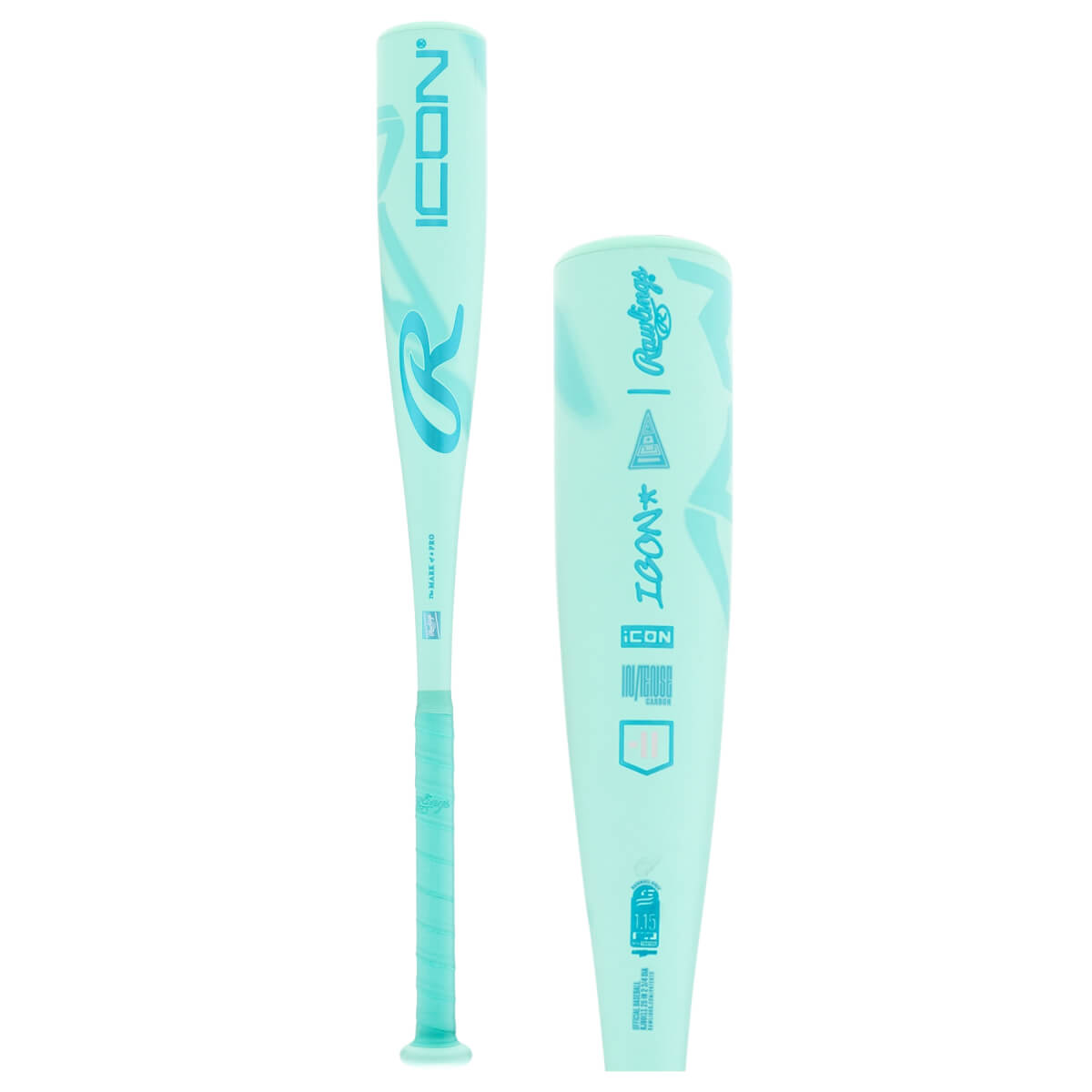 2026 Rawlings Icon -11 USSSA Junior Big Barrel Baseball Bat: RJB6I11: Image #462394