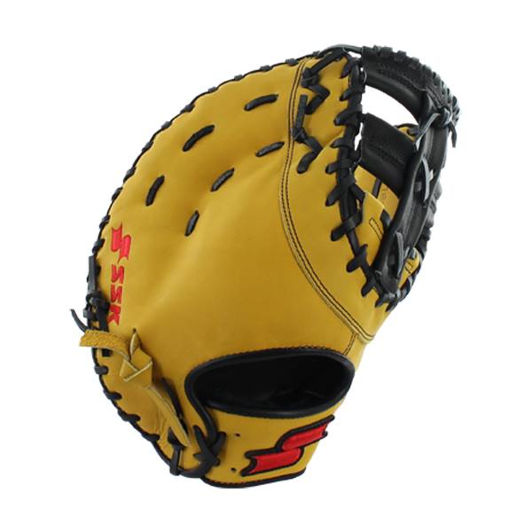 SSK Select Pro Series Tan/Red Baseball First Base Mitt: S16200FB3TL: Image #309660