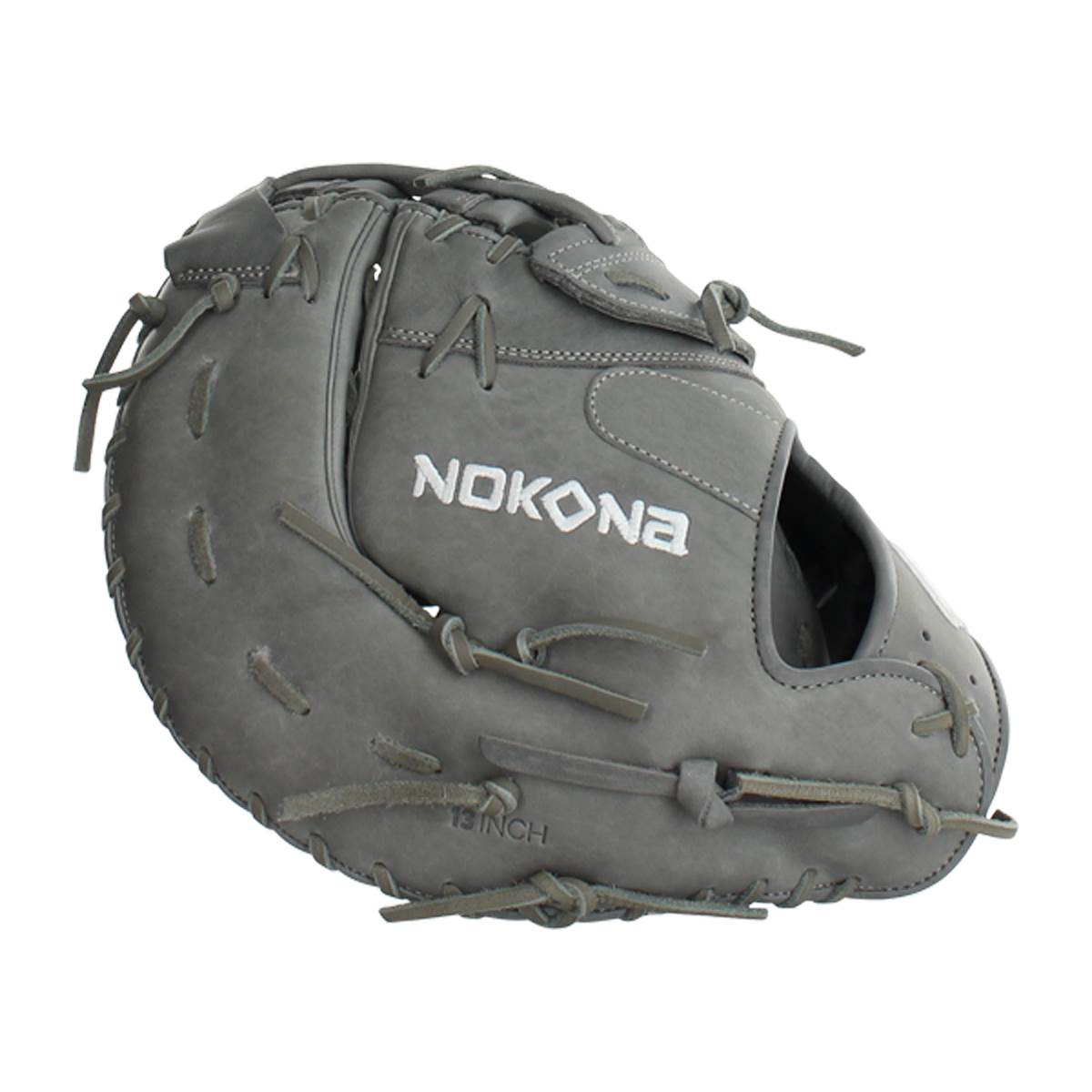 Nokona American Kip 13" Baseball First Base Mitt: A-N70HGR: Image #386279